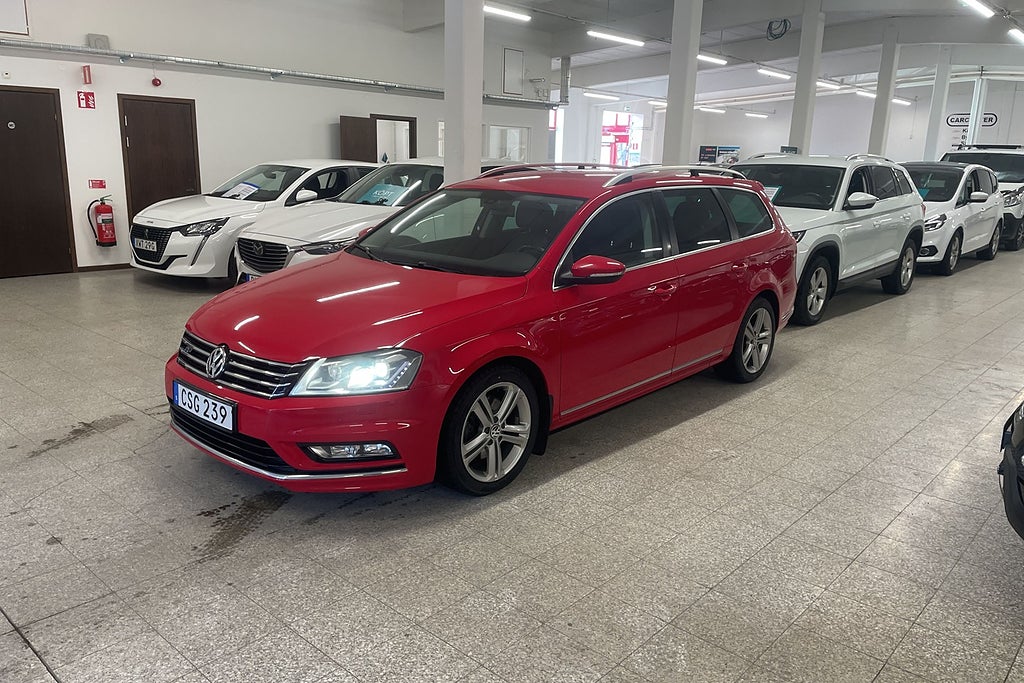 Volkswagen Passat Variant 2.0 TDI 4Motion/R-line/1-Ägare/Drag/B-kam/Värm