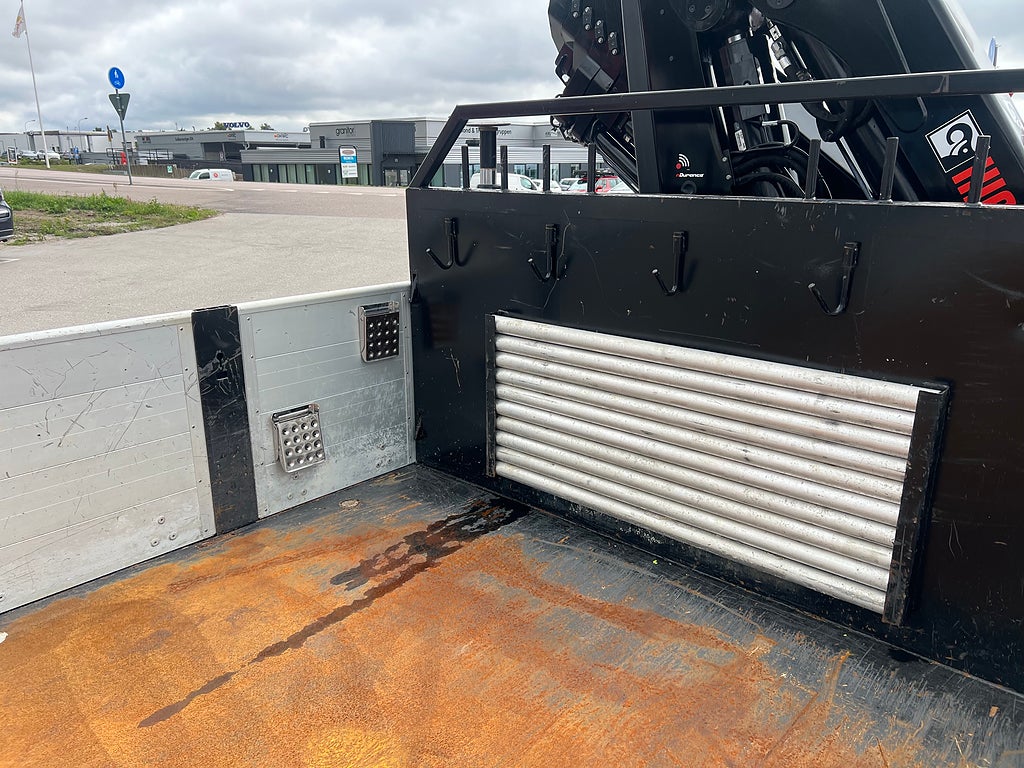 Övriga Kranflak Hiab 232-E5 kran & Schaktlucka