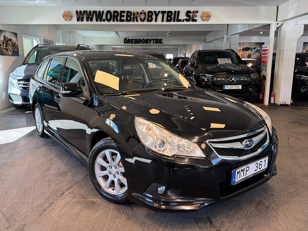 Subaru Legacy Wagon 2.5 4WD Aut Drag VÄRMARE Ny besiktad skinn 167hk 