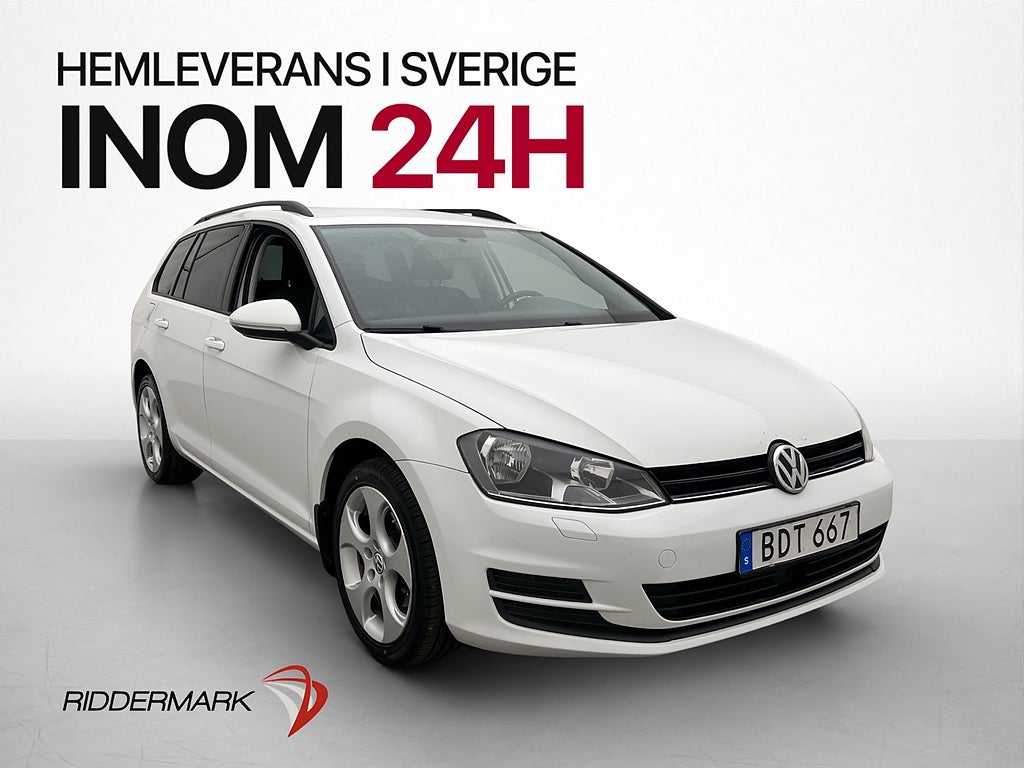 Volkswagen Golf Sportscombi 1.2 TSI 110hk Drag Kamera Adapti