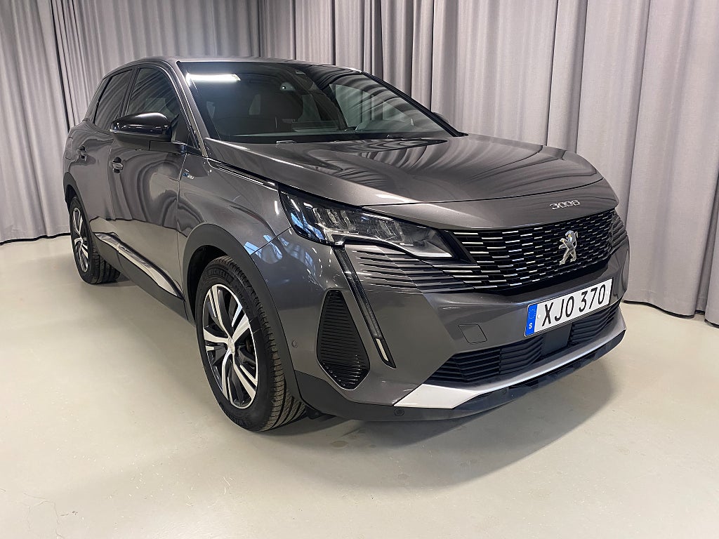 Peugeot 3008 Allure Plug-In Hybrid 225hk. Navi, Dragkrok
