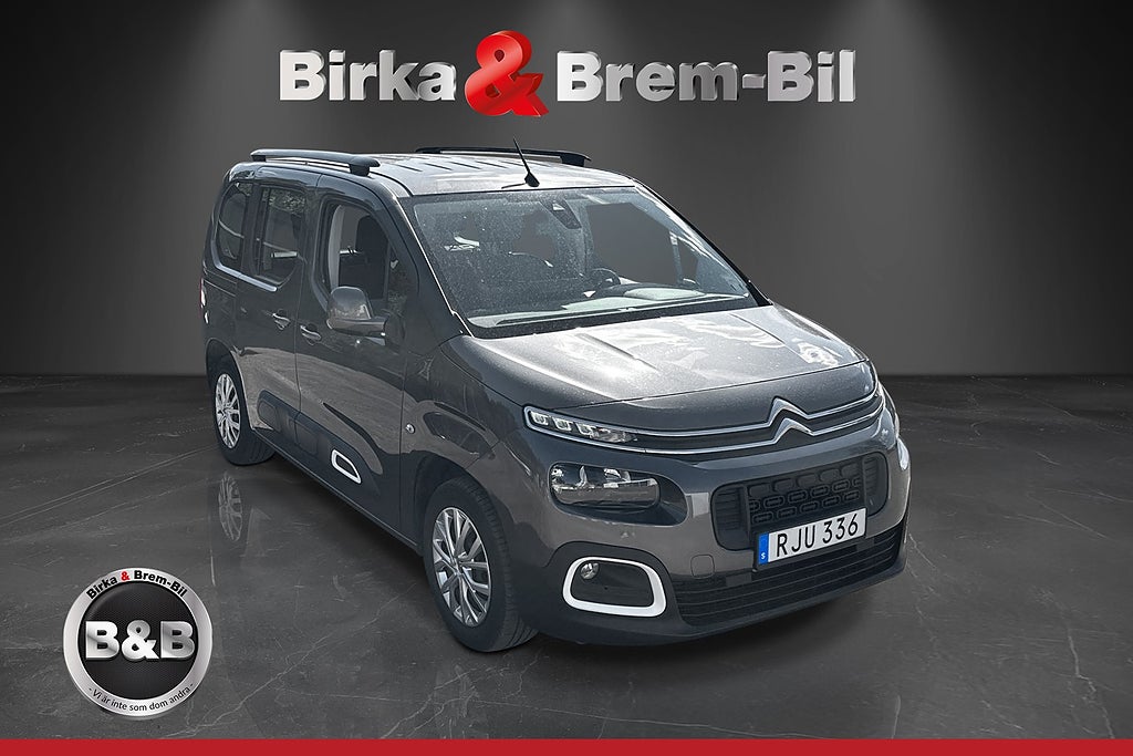 Citroen Berlingo 1.2 PureTech 110 drag+värmare kamera