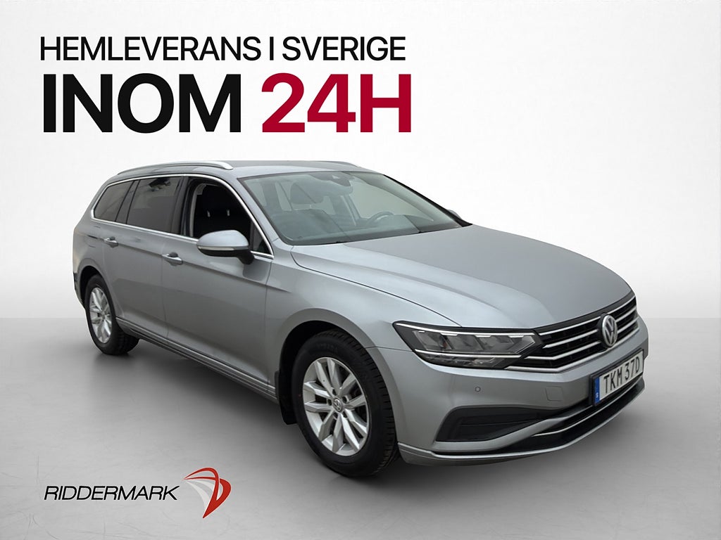 Volkswagen Passat 1.5 TSI 150hk Kamera Dragkrok CarPlay