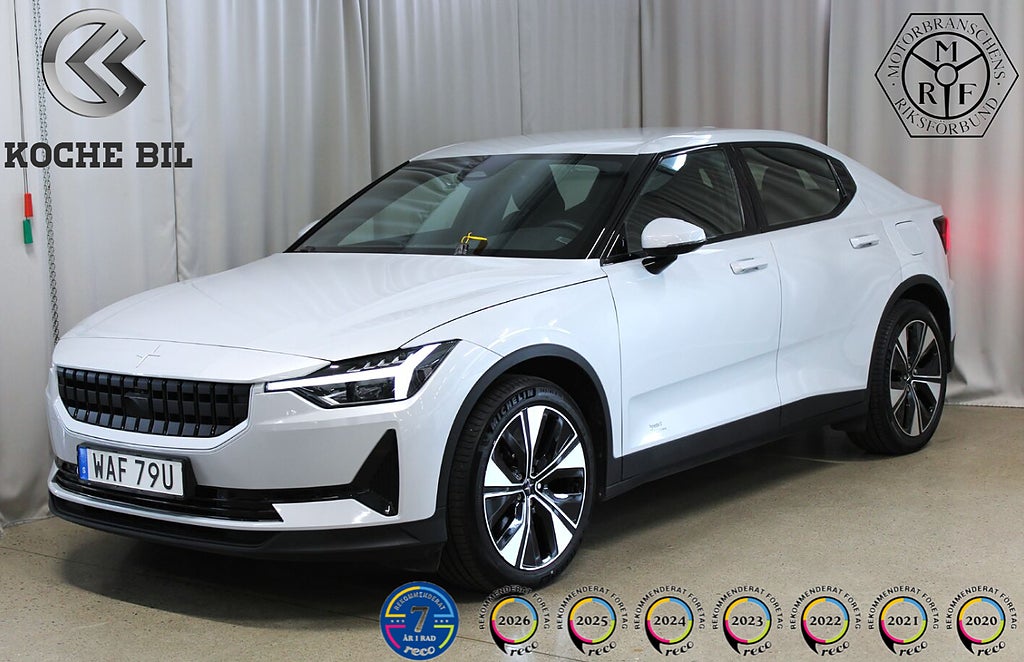 Polestar 2 Long Range Single Motor 78 kWh *4618 mil* Batteritest