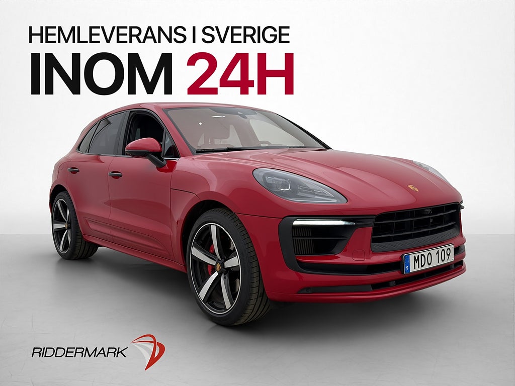 Porsche Macan S 380hk Chrono Sportavgas Burmester PASM Drag