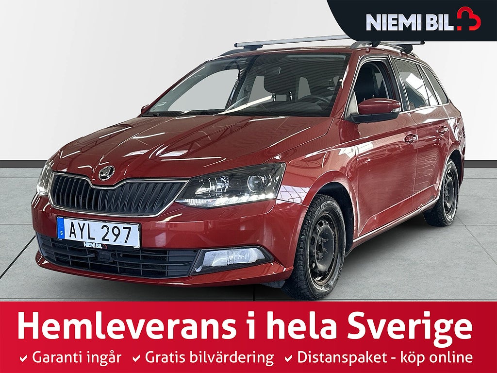 Skoda Fabia Kombi 1.2 TSI Style  S&V-hjul Psens Carplay Nyservad