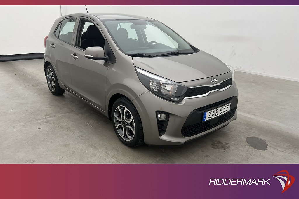 Kia Picanto 1.25 84hk Advance Rattvärme Sensorer En-Brukare