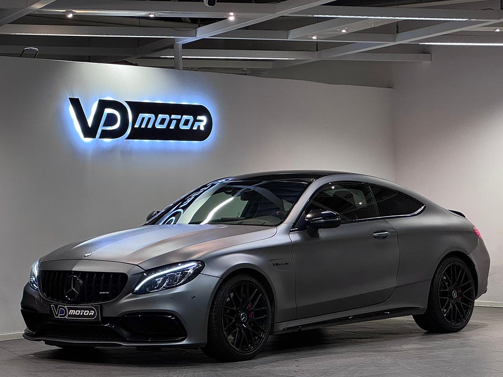 Mercedes-Benz AMG C 63 S Coupé Designo Performance *SE UTR* 510hk