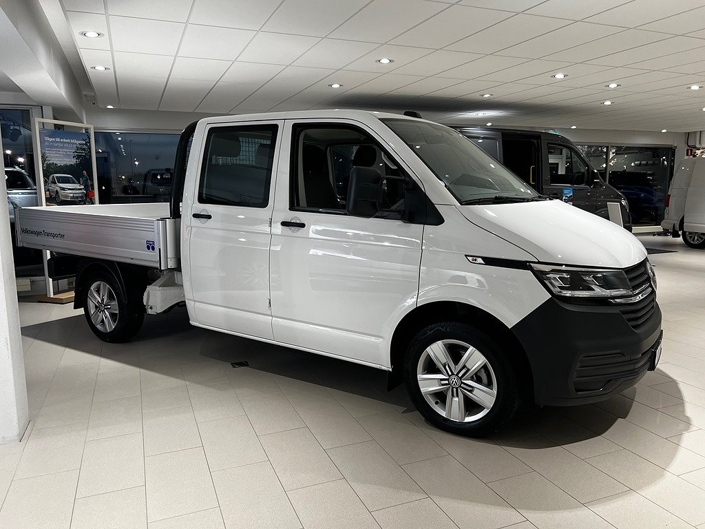 Volkswagen Transporter T6 Dubbelhytt 2,0 TDI 150 hk DSG Ränta 2,95%