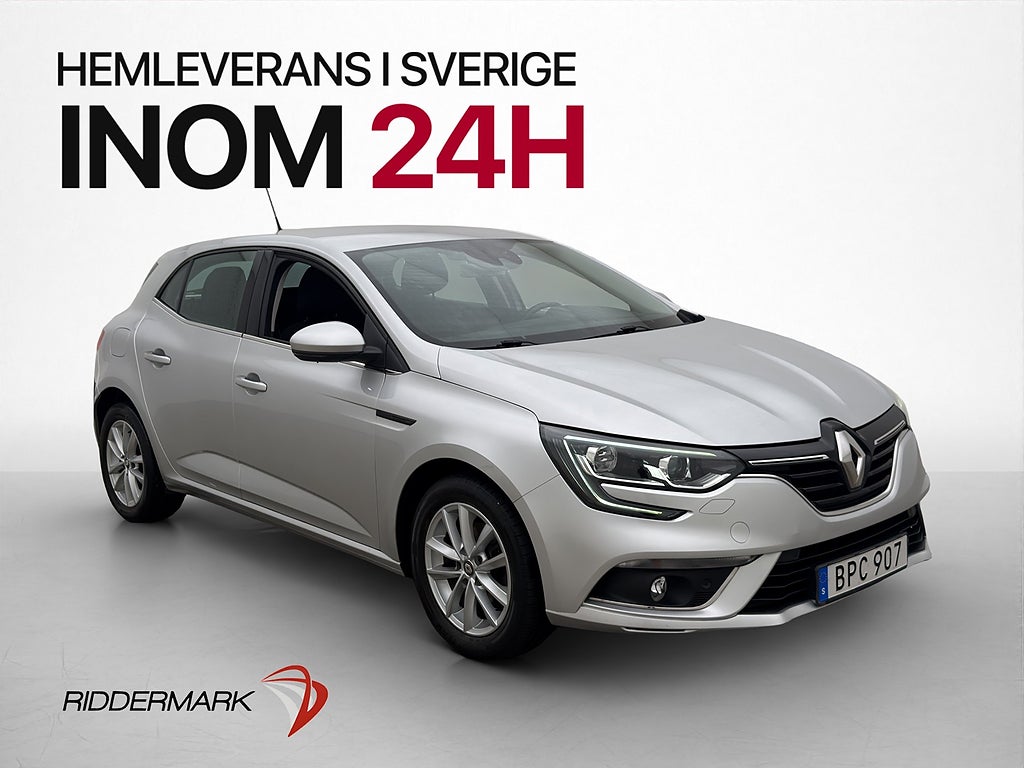 Renault Mégane 1.3 TCe 140hk Navigation P-sensor Farthållare
