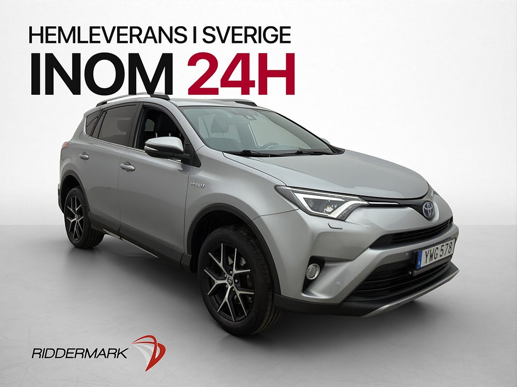 Toyota RAV4 2.5 197hk Active Plus Dragkrok Kamera Navi