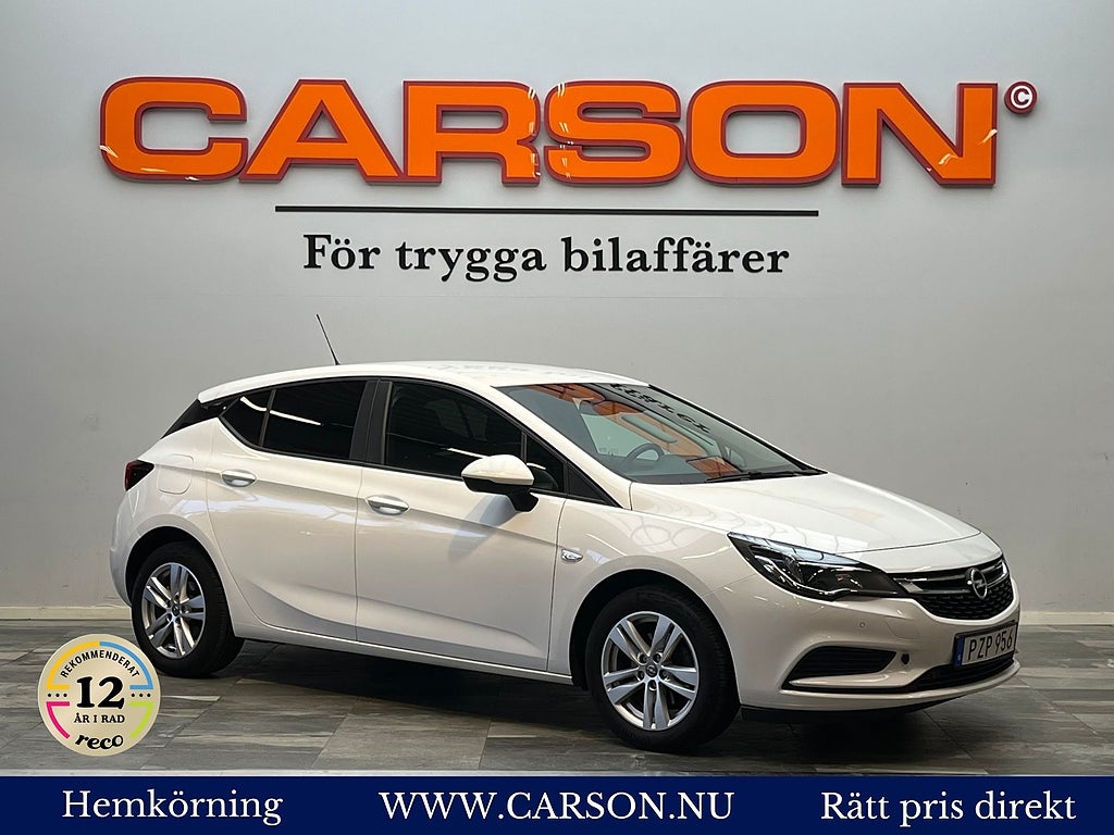 Opel Astra 1.0 EDIT 12v Enjoy Värmare P-sensorer Bluetooth 