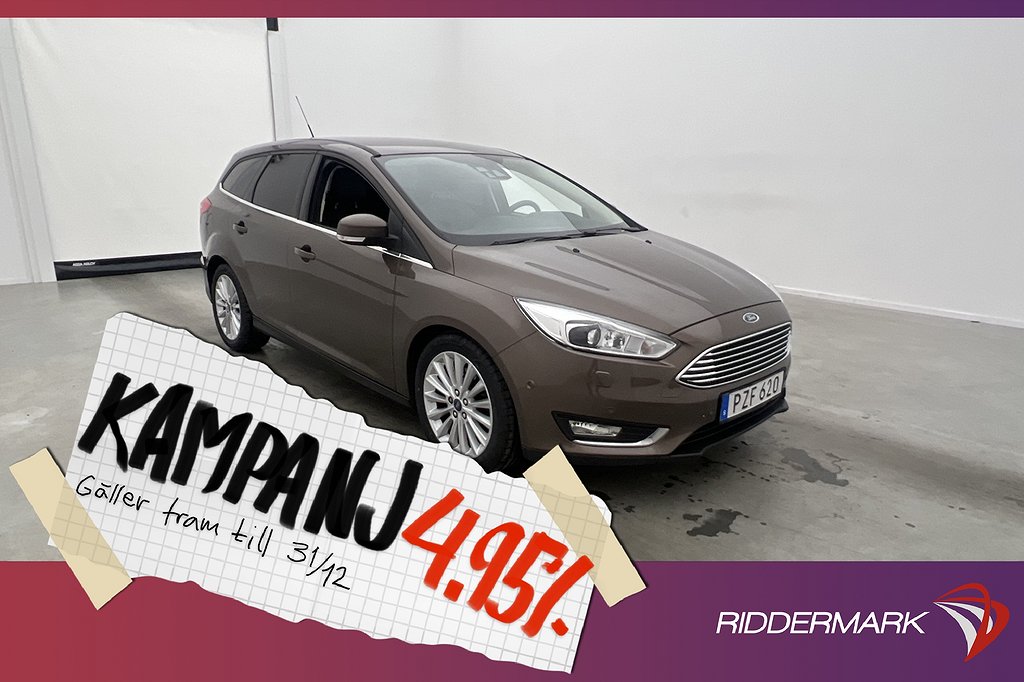 Ford Focus Kombi 1.5 EcoBoost 182hk Titanium 4,95% Ränta