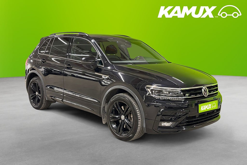 Volkswagen Tiguan 2.0 TDI 4Motion GT R-Line Blackline Cockpit Värmare Drag