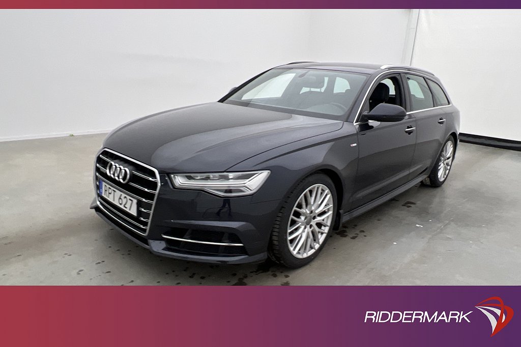 Audi A6 2.0 TDI Q 190hk S-Line Värmare Sensorer 4-Zons Drag