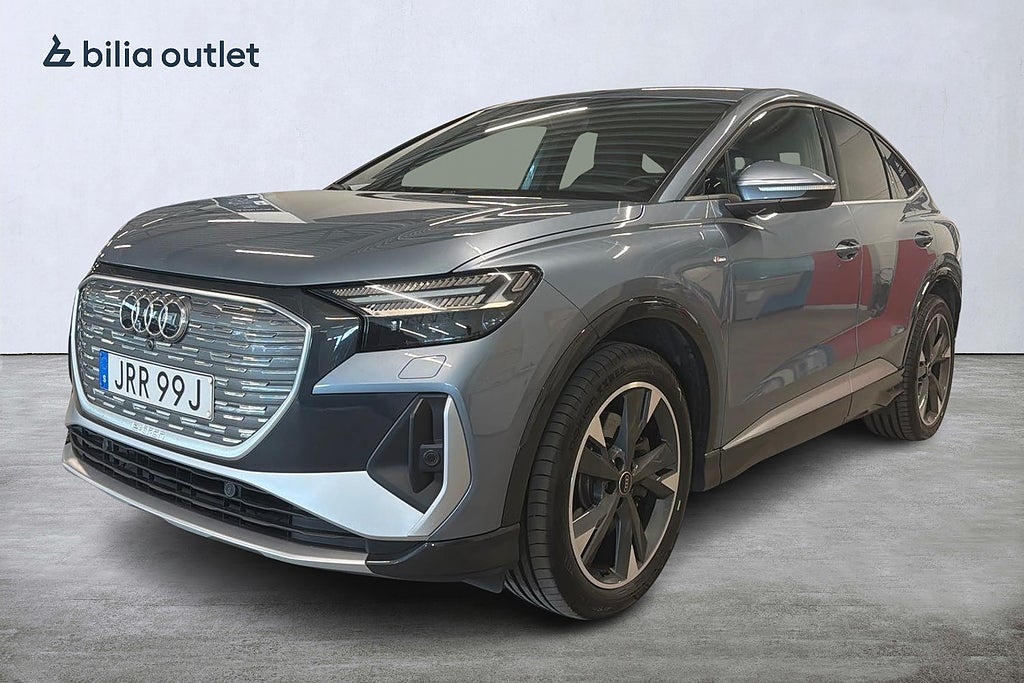 Audi Q4 50 Sportback e-tron quattro S Line Drag SONOS B-kam 