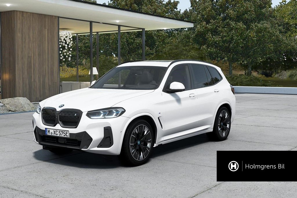 BMW iX3 M Sport Charged Plus Laserljus Adaptiv-Fjädring Drag