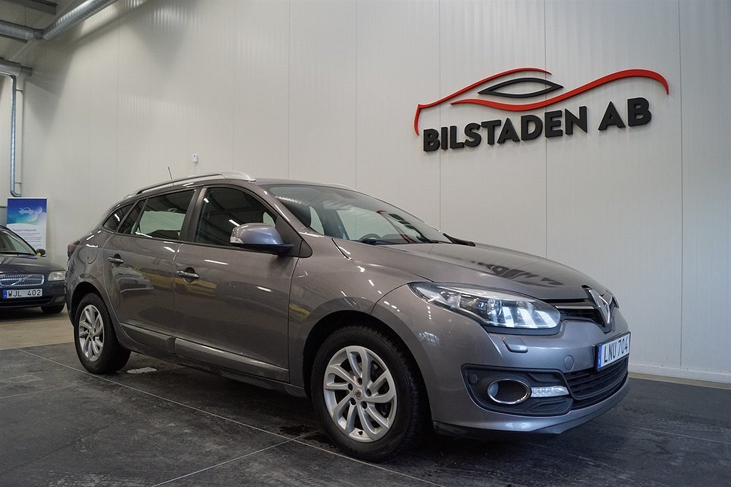 Renault Mégane Grandtour 1.2 TCe 115hk Ny besiktigad Ny Kedja