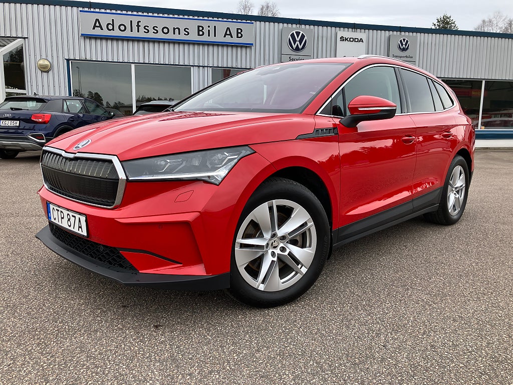 Skoda Enyaq iV 85x 4x4 286hk Solid Ed. (Läder/Drag/Matrix)