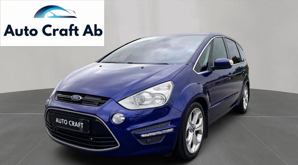 Ford S-Max 2.0 EcoBoost Powershift Business Euro 5/ Ny Besiktigad