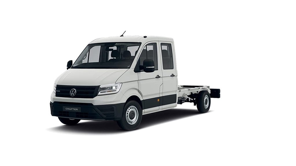 Volkswagen crafter Chassi Double Cab 35 CHASSI DUBBELHYTT