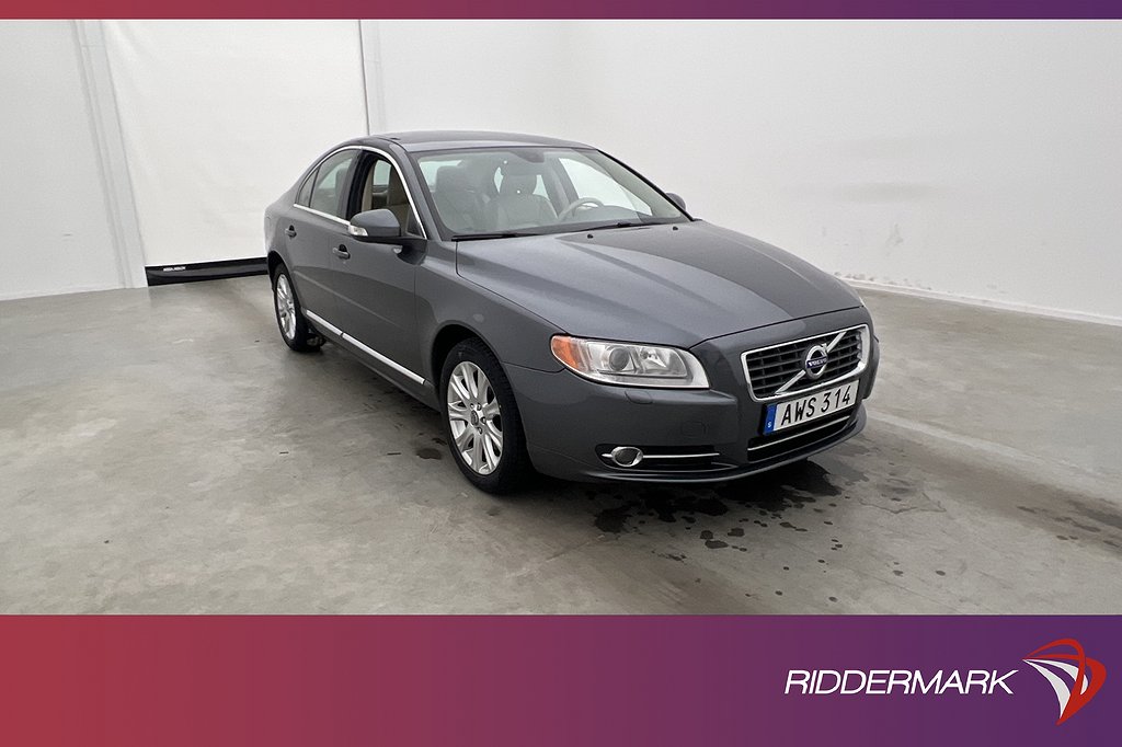 Volvo S80 D3 163hk Summum Värm Skinn Sensorer Bytt-Kamrem