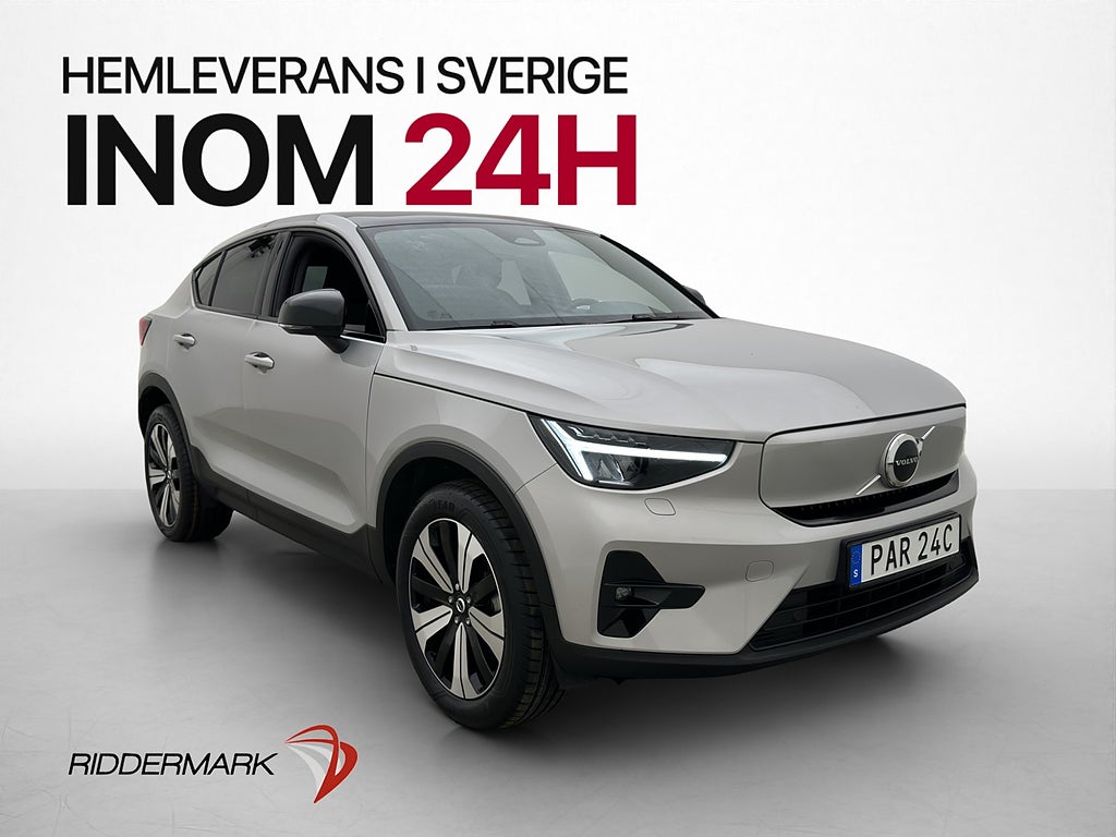 Volvo C40 Recharge 231hk Plus Panorama Kamera Värm Dragkrok