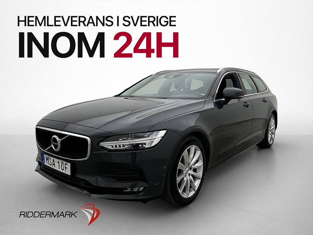 Volvo V90 D4 190hk Momentum CarPlay Sensor P-Värm 0,48l/mil