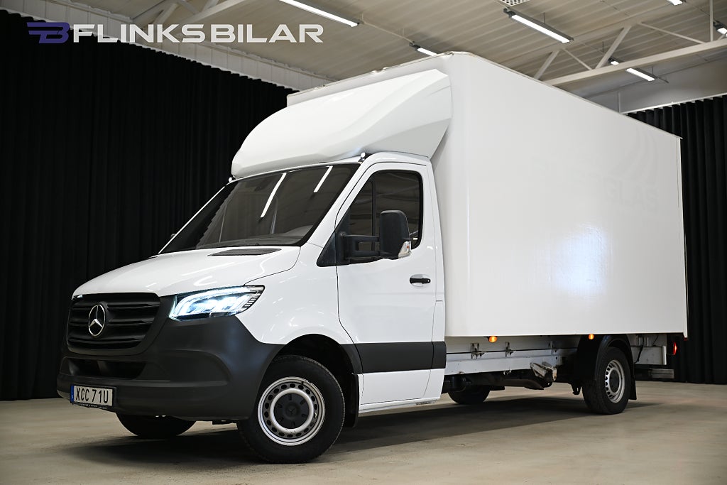 Mercedes-Benz Sprinter 316 7G+ Volymskåp|BG-Lyft|Högskåp|LED|EnÄgare|Leasbar