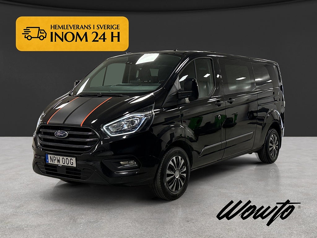 Ford Transit Custom 340 Crew Van L2 6-Sits /V-Inred /Moms