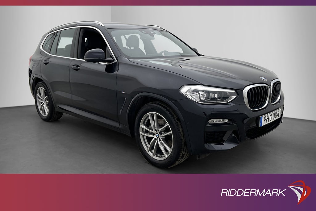 BMW X3 XDrive20d 190hk M Sport Navi Kamera Rattvärme Cockpit