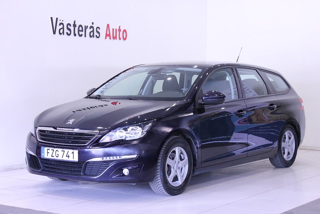 Peugeot 308 SW 1.2 PureTech Active En ägare 110 hk Euro 6