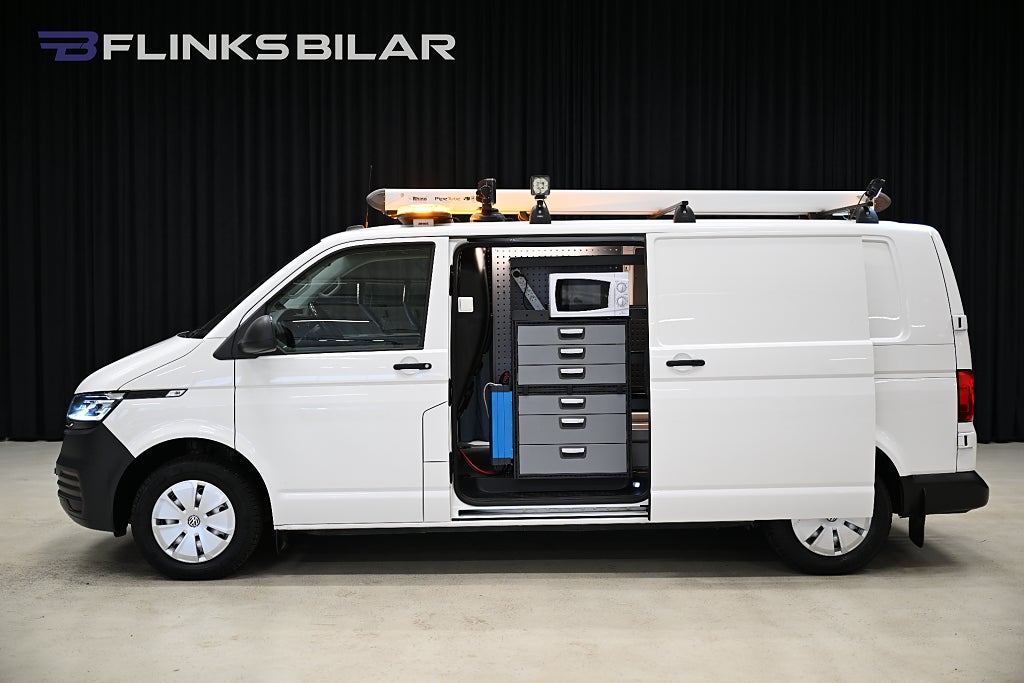 Volkswagen Transporter 4Motion 150HK L2|Servicebil|V-Inredd|Dubbeldörr|SeUtr!