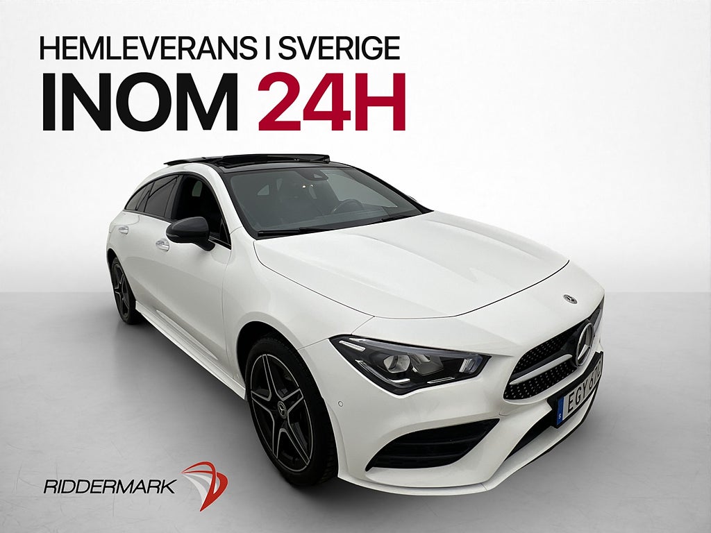 Mercedes-Benz CLA250 e AMG Värmare Pano Wide Kamera Navi
