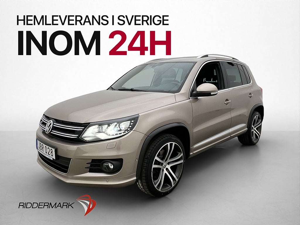 Volkswagen Tiguan 2.0 TDI 4M 184hk R-Line Pano Kamera Värm