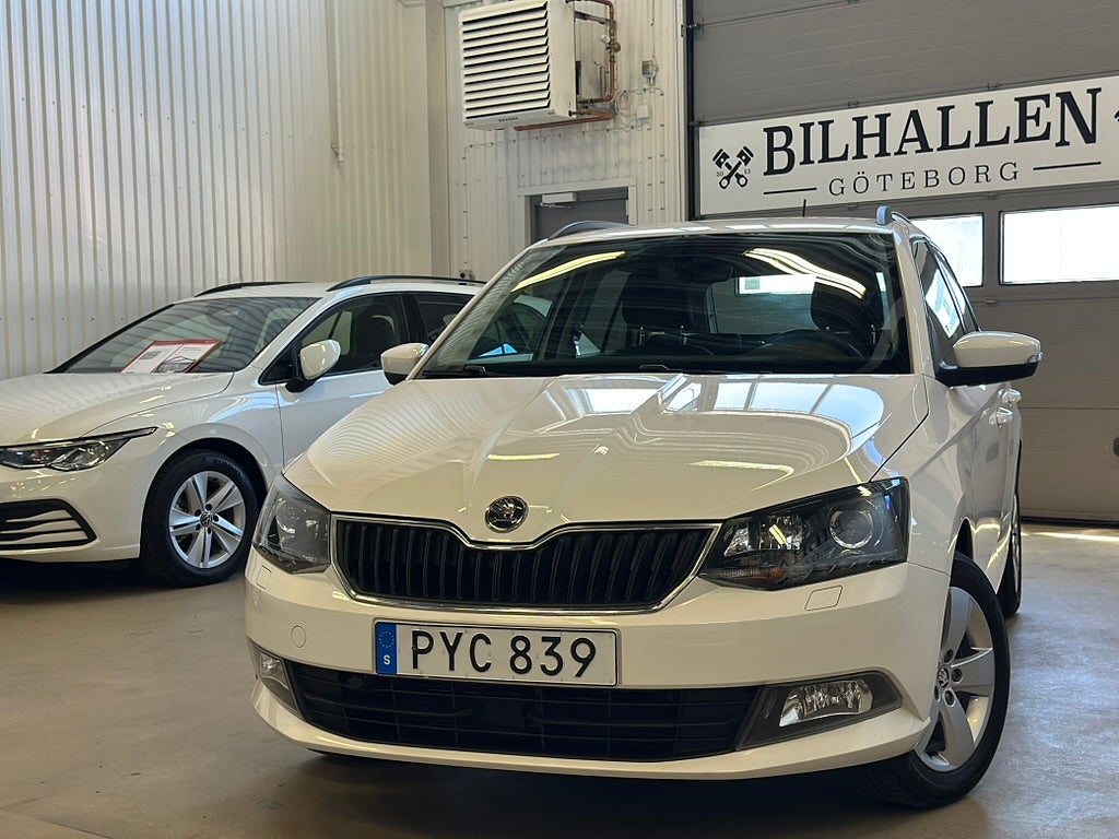 Skoda Fabia Kombi 1.2TSI(90hk) Style 2Brukare M-Värmare NyServad 