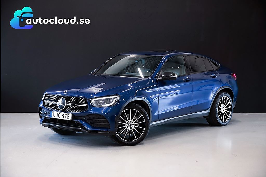 Mercedes-Benz GLC 400 d Coupé RESERVERAD AMG Premium Plus 1 Ägare