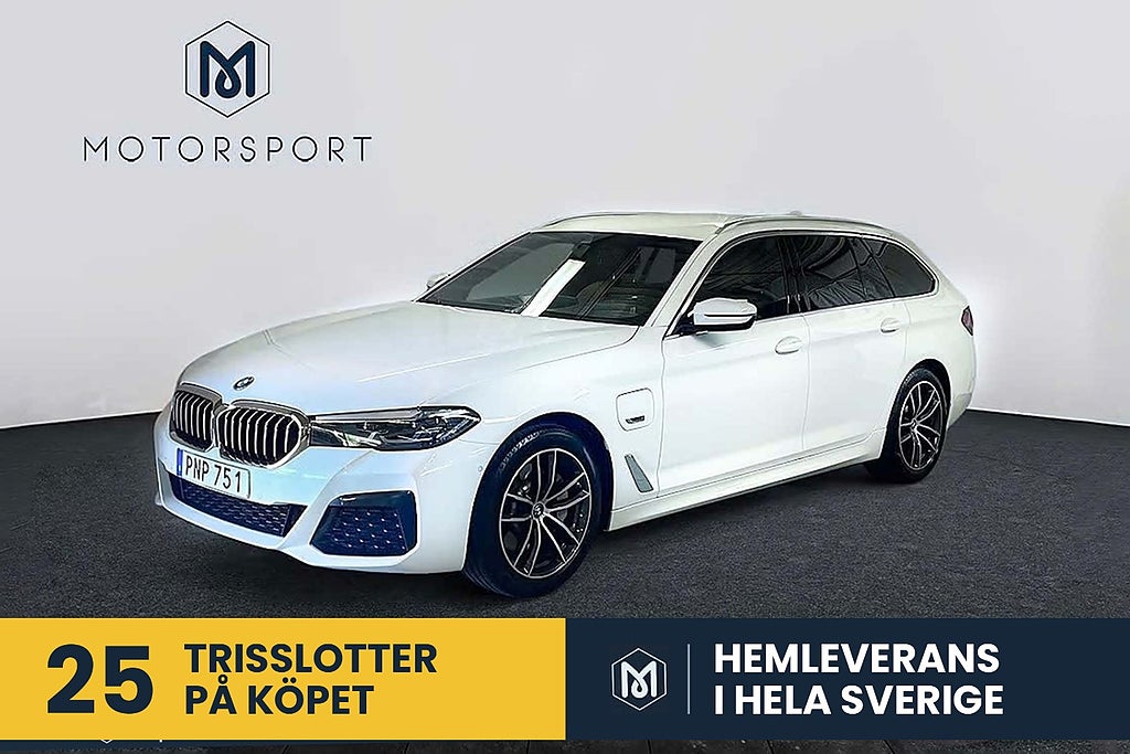 BMW 530e Touring M Sport Ambient Drag Helskinn Navi Kamera