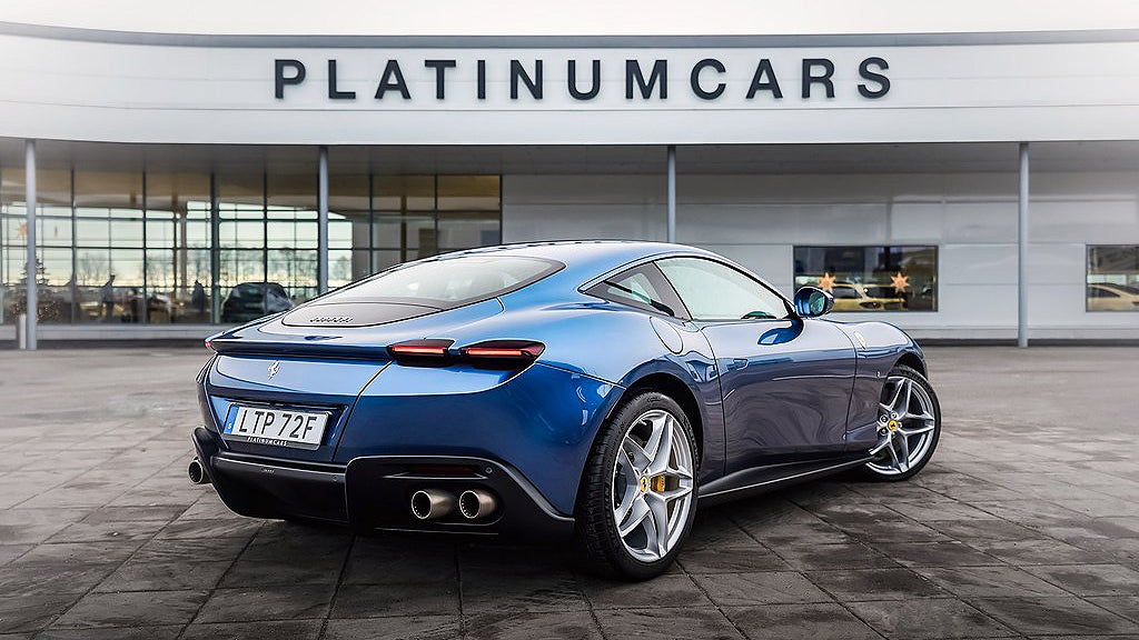 Ferrari Roma baseras på Ferrari F8 Tributo. 