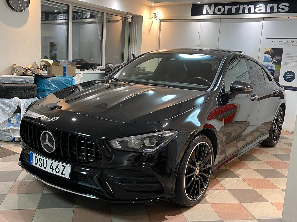 Mercedes-Benz CLA 250 e 8G-DCT AMG Sport Coupé/Pano/GPS/218hk