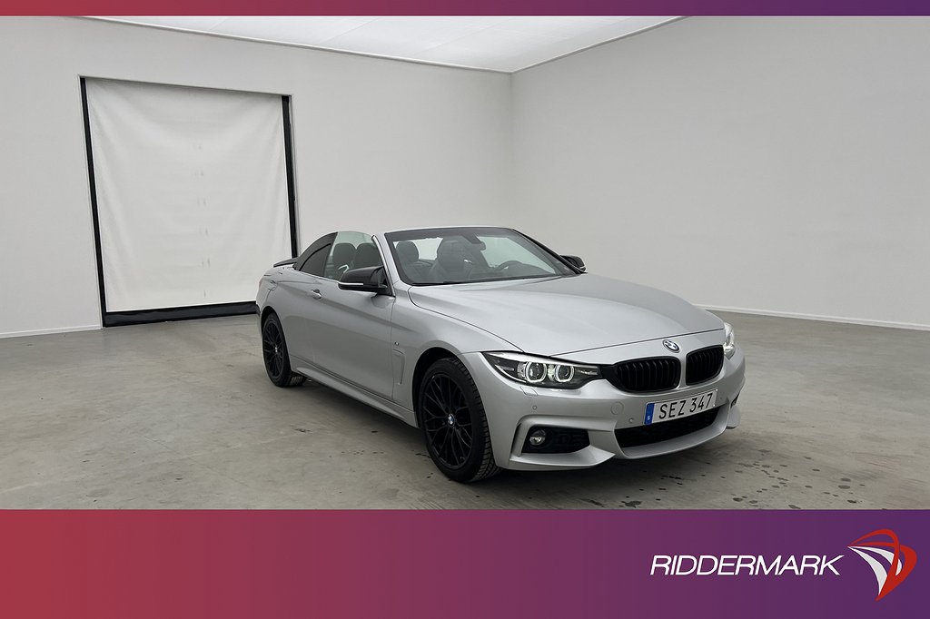 BMW 430 i xDrive Convertible M Sport M&K-Värm HiFi Skinn GPS