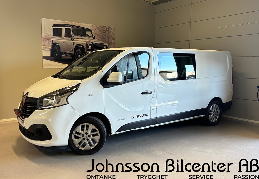 Renault Trafic Skåpbil 2.9t 1.6 dCi 6 sits Drag Gps 145hk