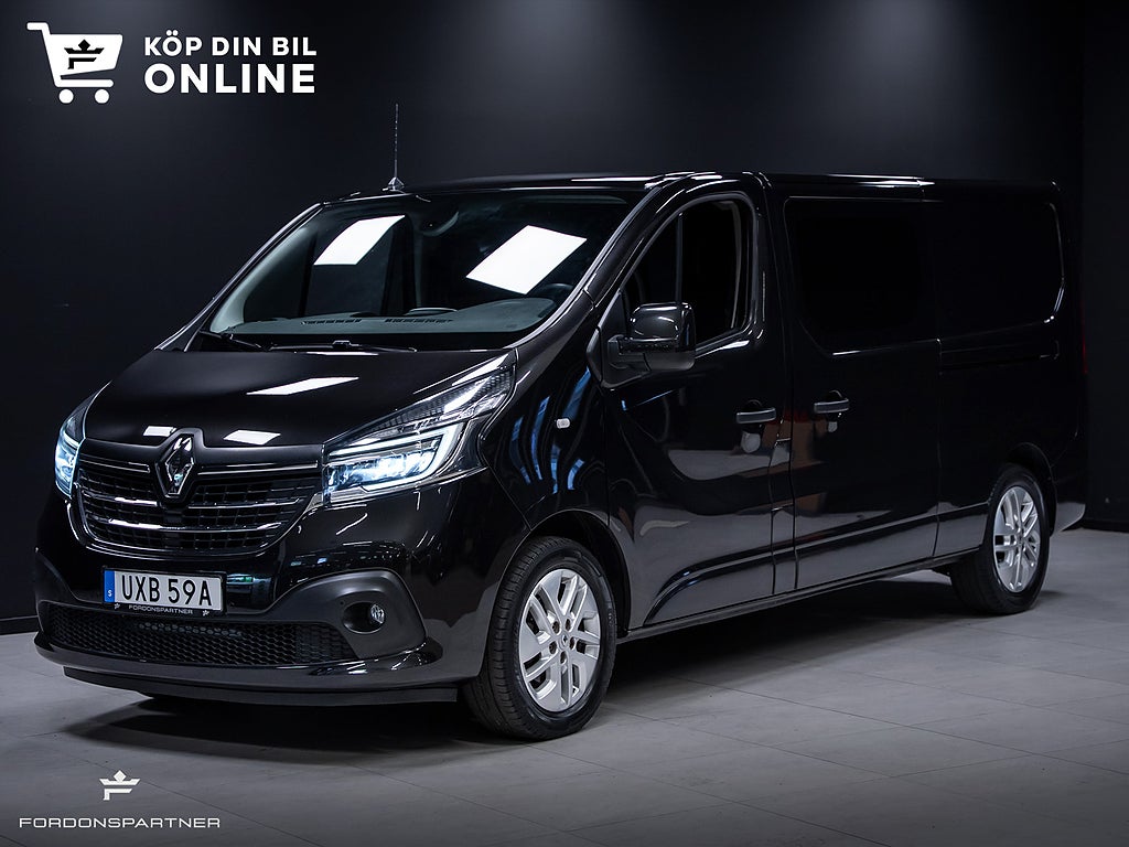 Renault trafic Dubbelhytt 2.0 170HK NORDIC VÄRMARE INREDNING LEASEBAR