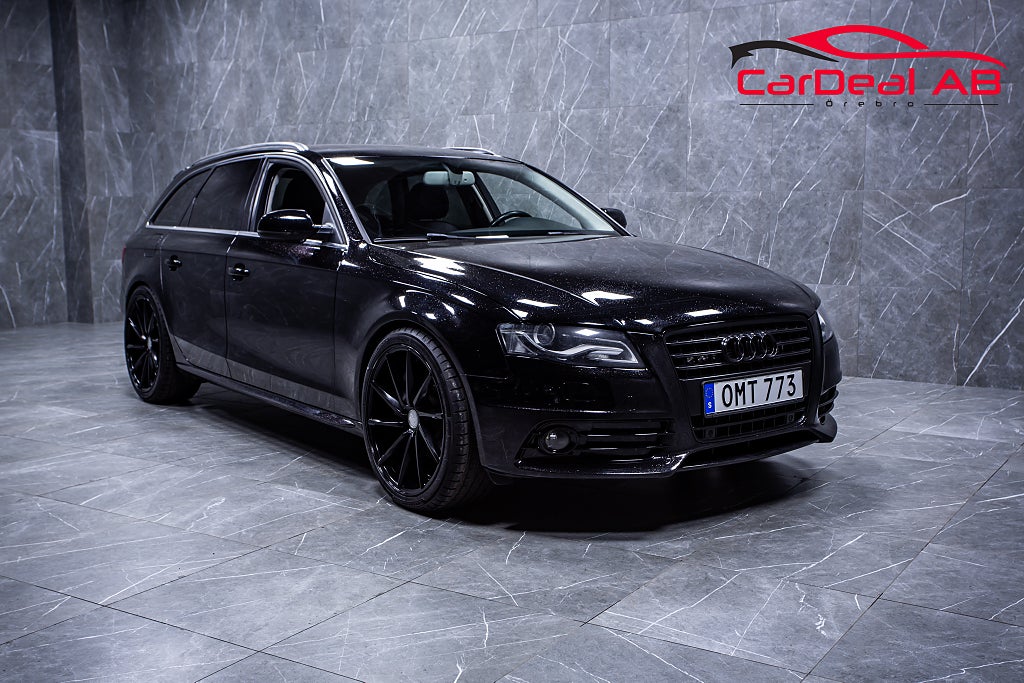 Audi A4 Avant 2.0 TFSI S-Line LED-ramp B/O Elstol Skinn Drag