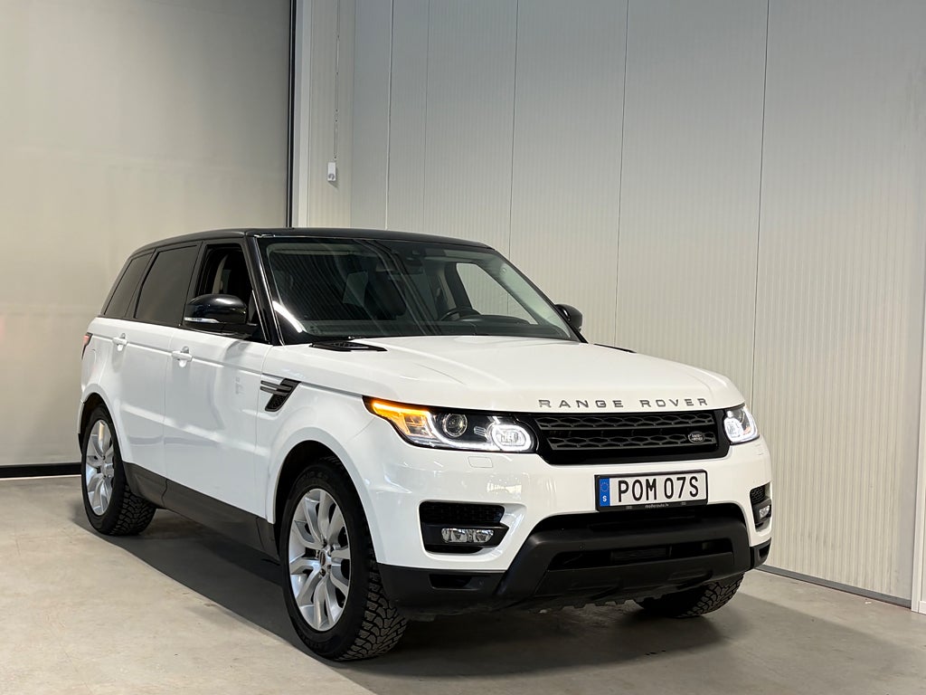 Land Rover Range Rover Sport 3.0TDV6 4WD Dragkrok Skinn GPS Kamera Luftf.