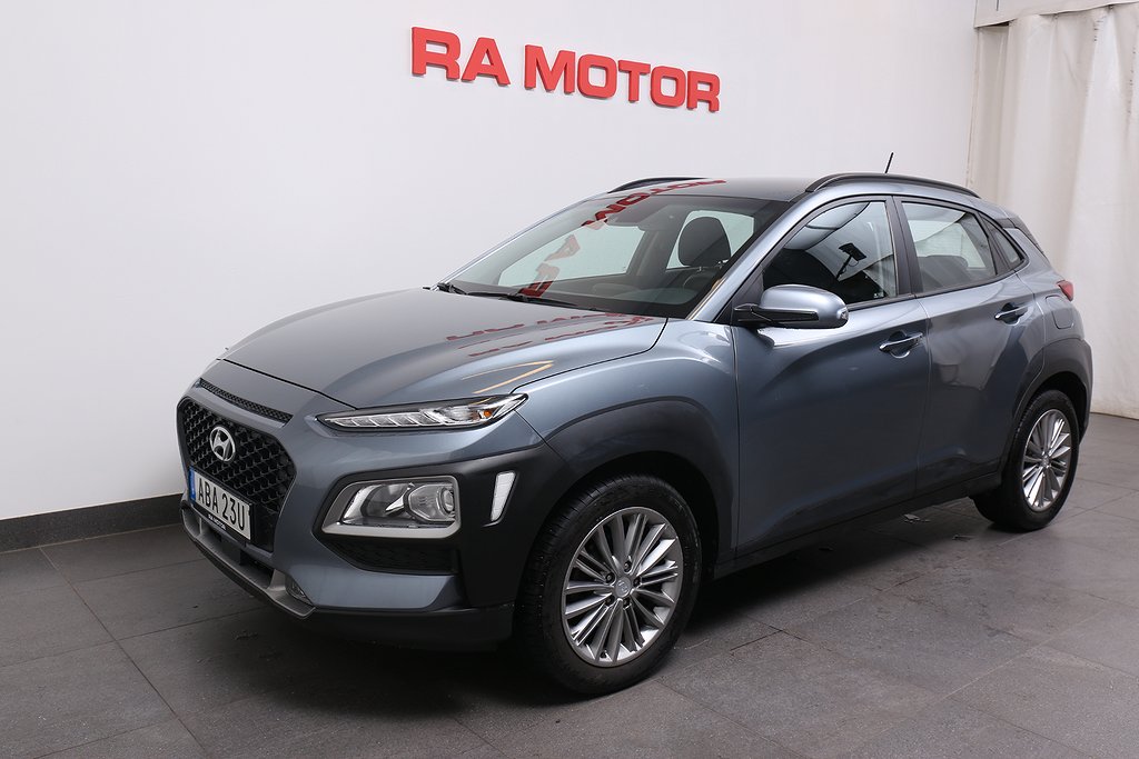 Hyundai Kona 1,0 T-GDI blue 120hk Trend Keyless CarPlay 