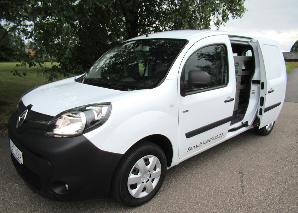 Renault Kangoo Maxi Z.E. Verkstadsinredning FRIKÖPT BATTERI   