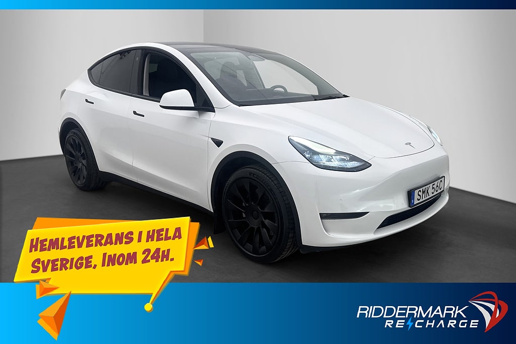 Tesla Model Y Long Range AWD Svensksåld Drag Autopilot MOMS