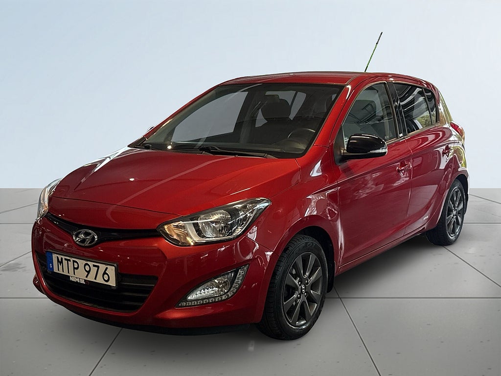 Hyundai i20 5-dörrar 1.2 MoK/SoV/LågSkatt/1Ägare/AC