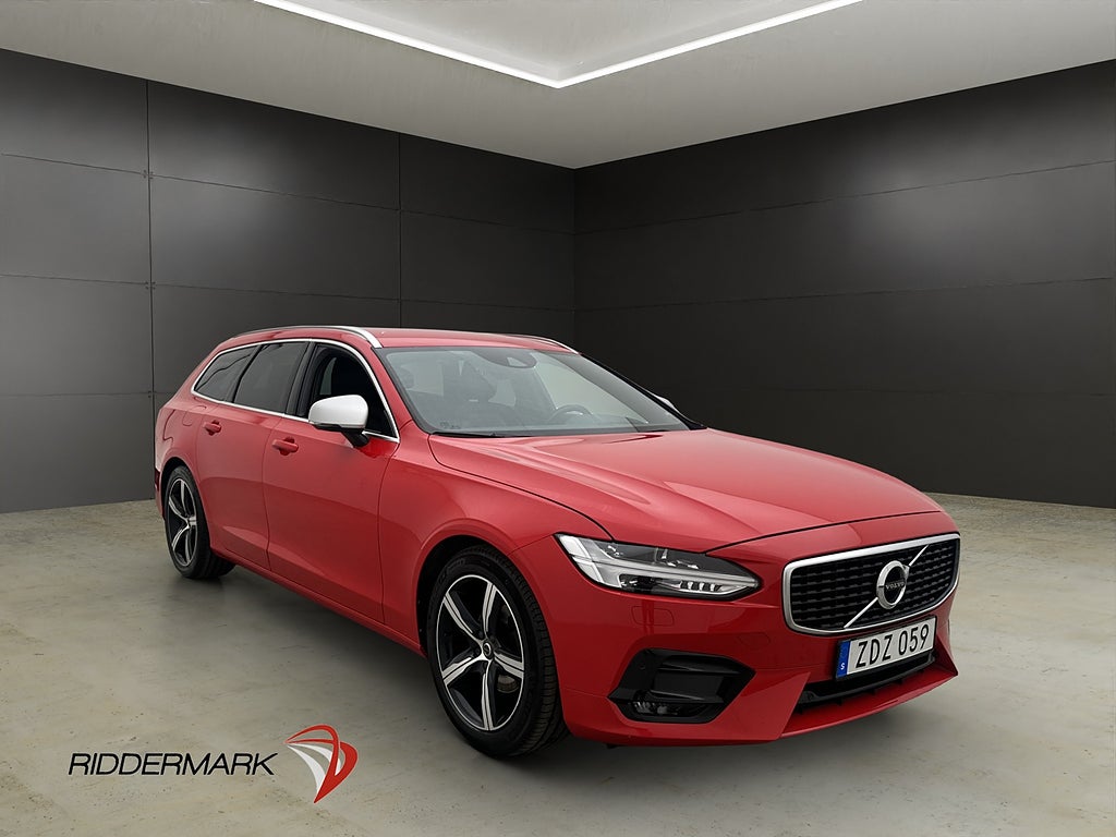 Volvo V90 D4 R-Design VOC Adaptiv-Fart Värmare 0.44l/mil